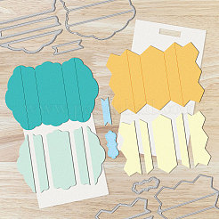 Kohlenstoffstahl Schneidwerkzeuge Schablonen&nbsp;DIY-WH0309-1946