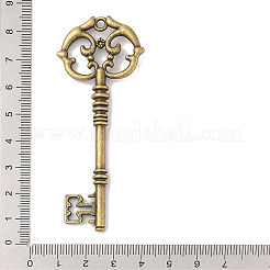 Skeleton Key tibetischen Stil Legierung große Anhänger&nbsp;TIBEP-S293-033AB-LF