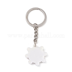 Schlüsselanhänger aus PVC mit Cartoon-Anhänger&nbsp;LS-KEYC-U001-01B