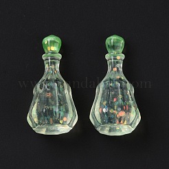 Schnullerflasche Cabochon aus transparentem Harz&nbsp;LS-RESI-E025-06A