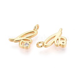 Ottone micro spianare fascino zirconi&nbsp;KK-N263-97G-K
