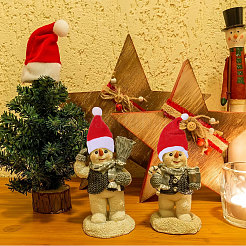 14 stücke 14 stile weihnachten samt wein flasche abdeckung dekoration&nbsp;AJEW-CA0004-47