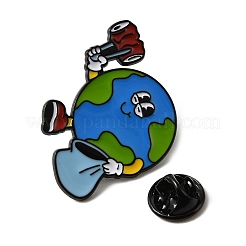 Pins émaillés sur le thème de la protection de la planète&nbsp;FIND-E050-04B-EB