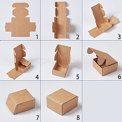 Caja de papel kraft&nbsp;LS-CON-WH0036-01