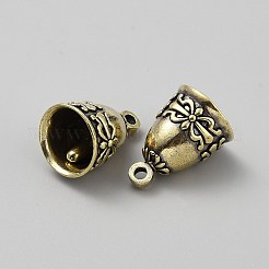 Messingg locke Anhänger & Charms&nbsp;LS-FIND-WH0152-846