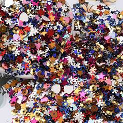 Perles de paillettes en plastique sur le thème de Noël&nbsp;KY-C014-02