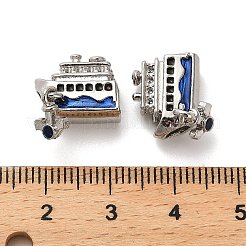 Legierung Schmelz europäischen Perlen&nbsp;FIND-Q115-05P