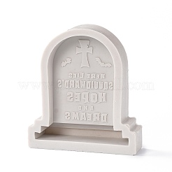 Moldes de silicona para velas de lápida de halloween&nbsp;DIY-A040-05A