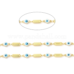 Catene di perline malocchio smaltate fatte a mano&nbsp;CHC-M024-06G