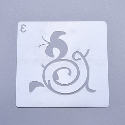 Pochoir de dessin en plastique pour enfants adolescents garçons filles&nbsp;DIY-D023-13H