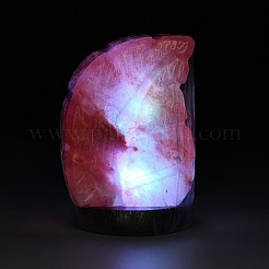USB-Lampe aus natürlichem Himalaya-Steinsalz&nbsp;DJEW-P002-02A