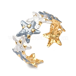 Brazaletes de acero inoxidable 304 con esmalte para mujer&nbsp;BJEW-F518-05G