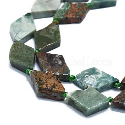 Natürliche Dioptase-Perlenstränge&nbsp;G-K245-E09-02