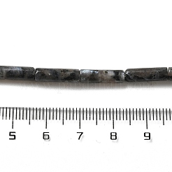 Natürliche Larvikit-Perlenstränge&nbsp;G-D464-28