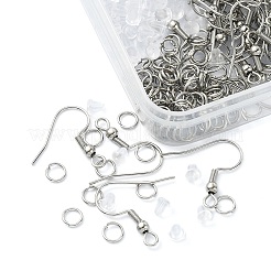 100 Stück französische Haken aus Edelstahl 304 mit Spule und Kugel&nbsp;STAS-YW0001-59