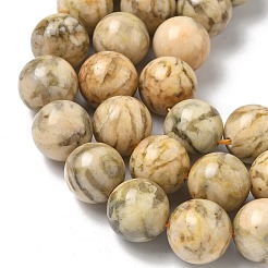 Chapelets de perles de feldspath naturel&nbsp;G-F818-A06-16mm-02
