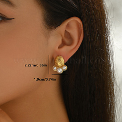 Elegantes pendientes de acero inoxidable&nbsp;BF9813-1