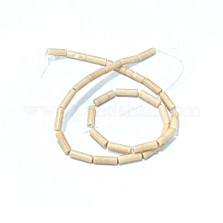 Natürliche versteinerte Holzperlen Stränge&nbsp;G-F247-49