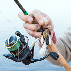 8 pieza de señuelos de pesca de latón&nbsp;FIND-FH0017-59B