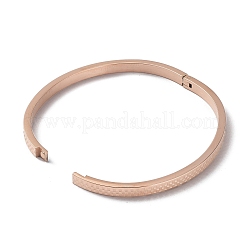 Ensemble de bracelets rainurés en acier inoxydable 304&nbsp;BJEW-F464-07