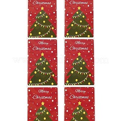 200 Stück selbstklebende Papieraufkleber mit Weihnachtsmotiven.&nbsp;DIY-M070-02J