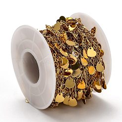 Chaînes de câble en laiton à la main&nbsp;CHC-L039-04G