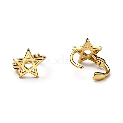Laiton Huggie boucles d'oreilles&nbsp;EJEW-H121-09G