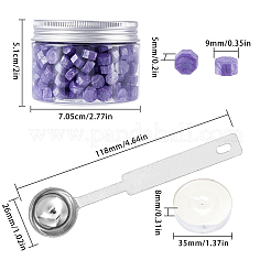 Siegelwachspartikel-Kits für Retro-Siegelstempel&nbsp;DIY-CP0003-50K