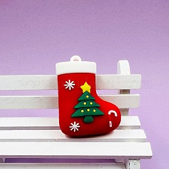 Pendentifs en plastique pvc de noël&nbsp;KY-D018-01B