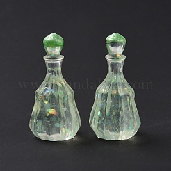 Schnullerflasche Cabochon aus transparentem Harz&nbsp;RESI-E025-06A
