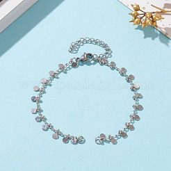Fabrication de bracelets de chaînes gourmettes en laiton&nbsp;AJEW-JB00883
