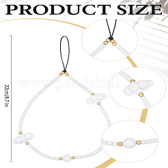 1 sangle mobile en acrylique&nbsp;HJEW-LP0002-03B