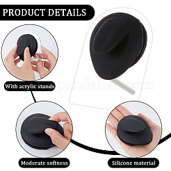 Display della parte del corpo del modello flessibile in morbido silicone&nbsp;ODIS-WH0061-29D