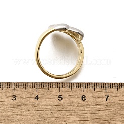 Manschettenringe aus Messing für Damen&nbsp;RJEW-G347-13GP