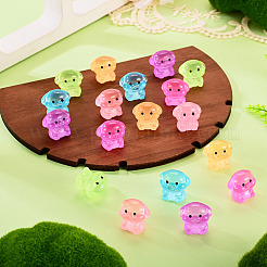 18 figurine décorative en résine lumineuse bicolore représentant un cochon&nbsp;RESI-TAD0001-02