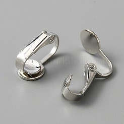 Fermaglio in ottone sui risultati degli orecchini&nbsp;KK-WH0047-67P