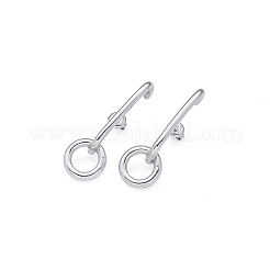 Orecchini a bottone in acciaio inossidabile 304&nbsp;STAS-OY003-64P