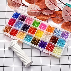216g 24 transparente Acrylperlen im Stil&nbsp;MACR-SZ0001-59