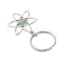 7 llavero de piedras preciosas naturales&nbsp;KEYC-JKC01244