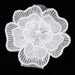 12 Stück 12 Stil Blume/Schmetterling Polyester Stickerei auf Kleidung Patches aufnähen&nbsp;PATC-CA0001-10