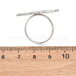Bagues de manchette en acier inoxydable 304 pour femmes&nbsp;RJEW-B136-03P