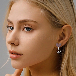 60 pieza de pendientes de madera&nbsp;EJEW-FI0003-33A
