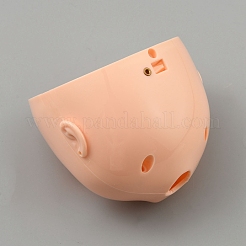 Frontplatte mit Rückplatte für Plastikpuppen&nbsp;AJEW-WH0348-446