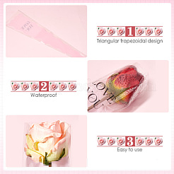 Sacchetti di bouquet di fiori in plastica opp&nbsp;AJEW-GF0009-99B