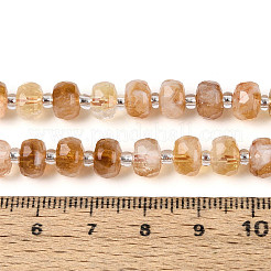 Fili di perle di citrino naturale riscaldate&nbsp;G-T144-A01-11