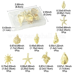 9 pz 9 stili pendenti in lega serie oceano&nbsp;FIND-FS0003-31