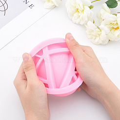 DIY-Silikonformen-Kits für runde Handyständer&nbsp;DIY-OC0003-44
