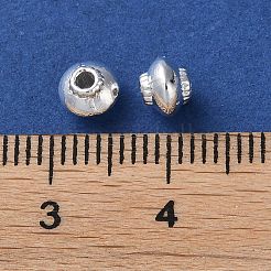 Aluminium Zwischen perlen&nbsp;PALLOY-F309-30S
