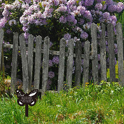 Gartenpflock aus Acryl&nbsp;AJEW-WH0364-012
