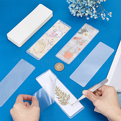 200 feuille de plastification rectangulaire en PET et EVA&nbsp;AJEW-PH0008-43